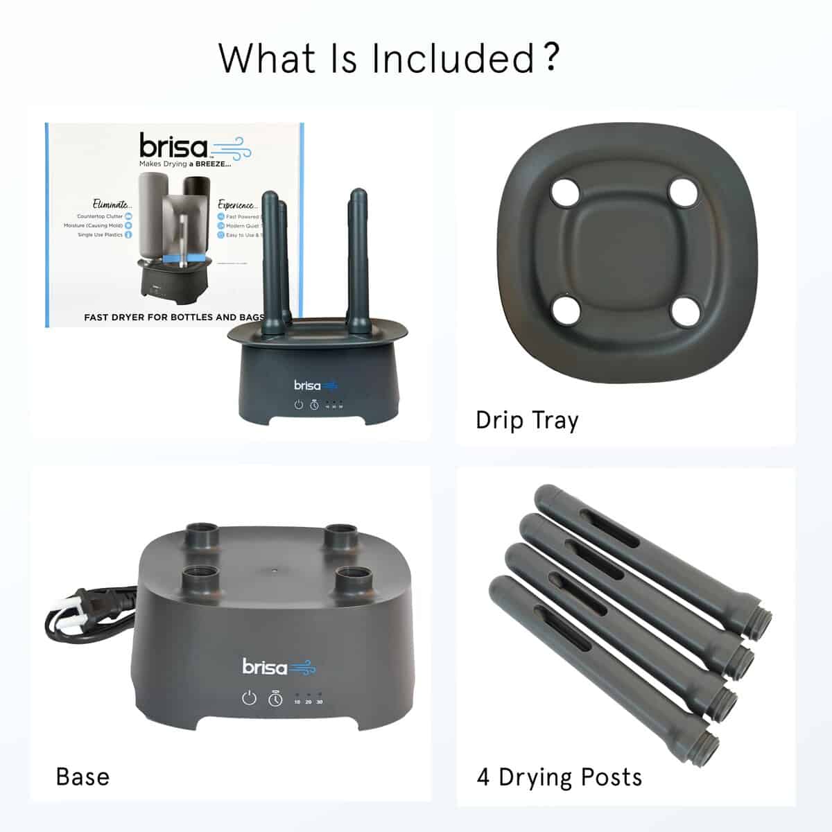 Estante de Secado de Botellas por Brisa - Estante de Secado - Imagen 7