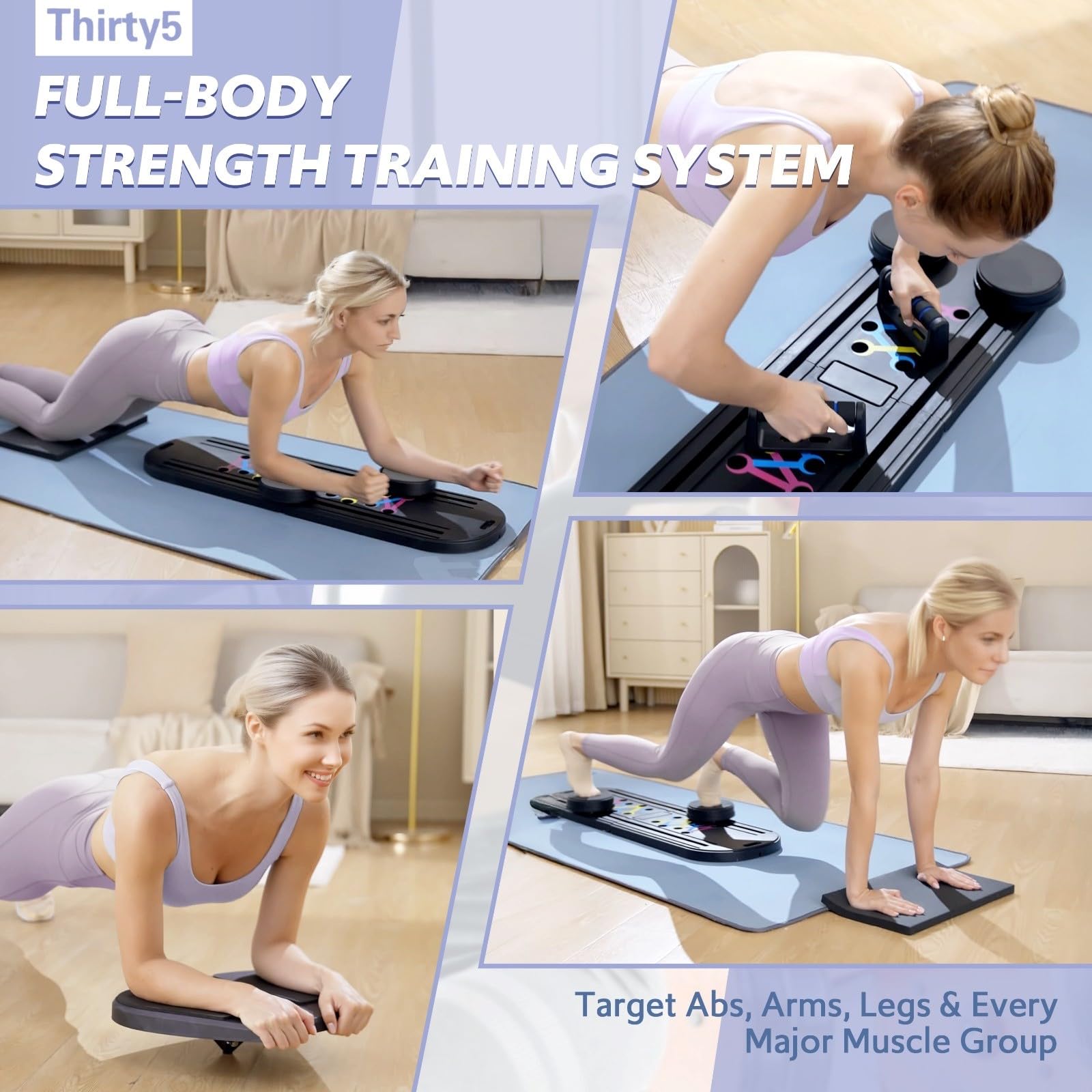 Tablero de Pilates Reformer - Set de Entrenamiento en Casa - Imagen 4