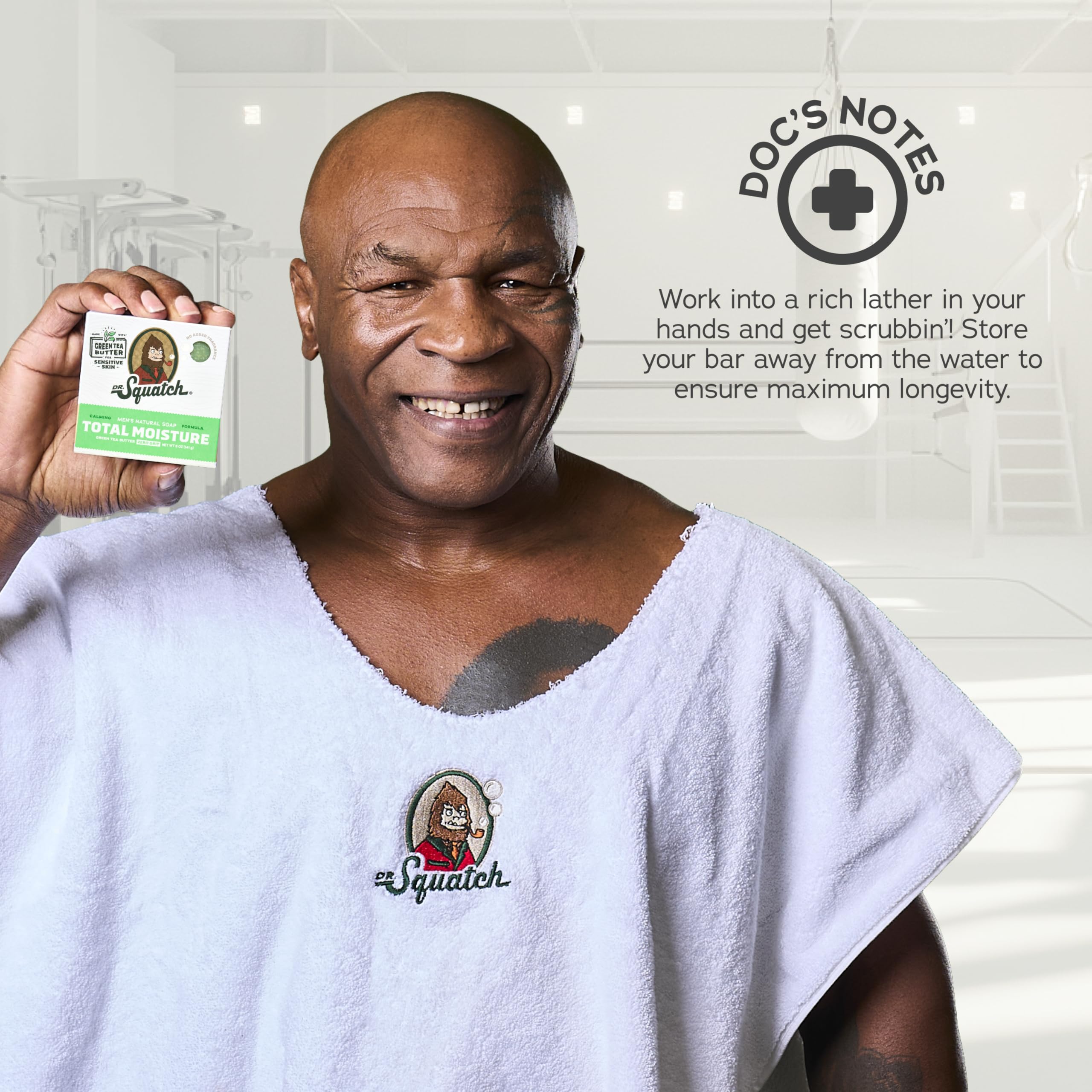 Jabón de Barra Dr. Squatch NEW Total Moisture para Hombres - Imagen 3