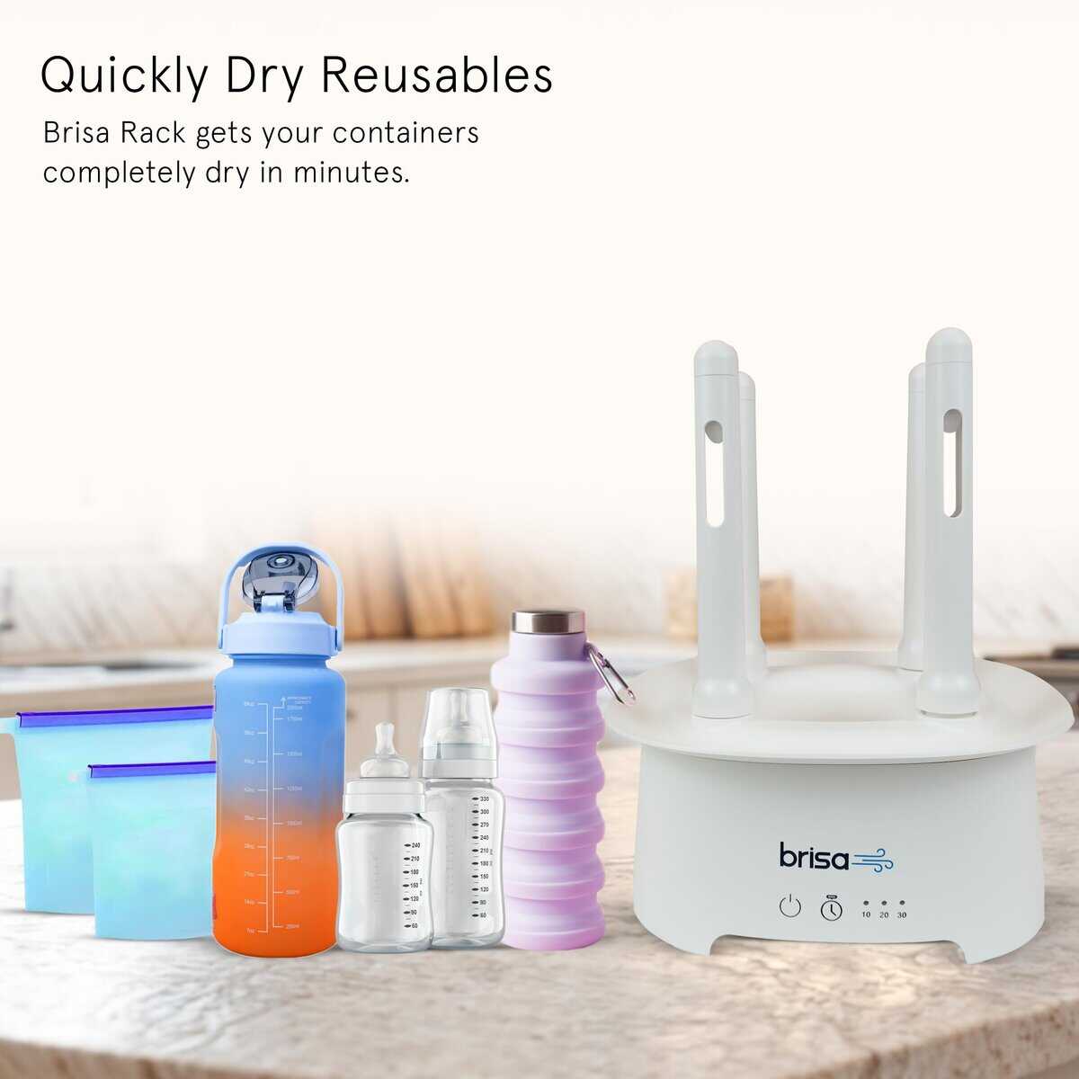 Bandeja de secado de botellas por Brisa - Bandeja de secado - Imagen 5