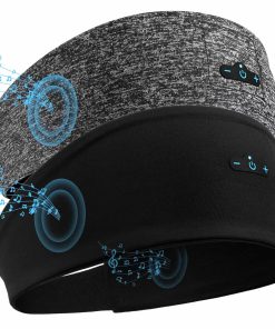 Diadema para Dormir con Auriculares Bluetooth 5.2 para