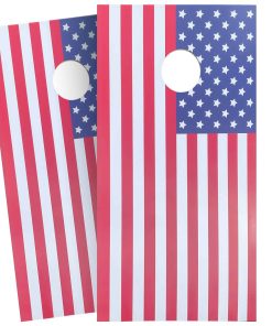 Reflective Solutions American Flag Cornhole Wraps Decal