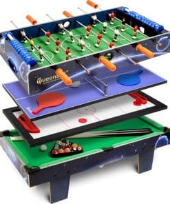 Mesa de Juegos 4 en 1 de 28"� para Adultos y Toda la