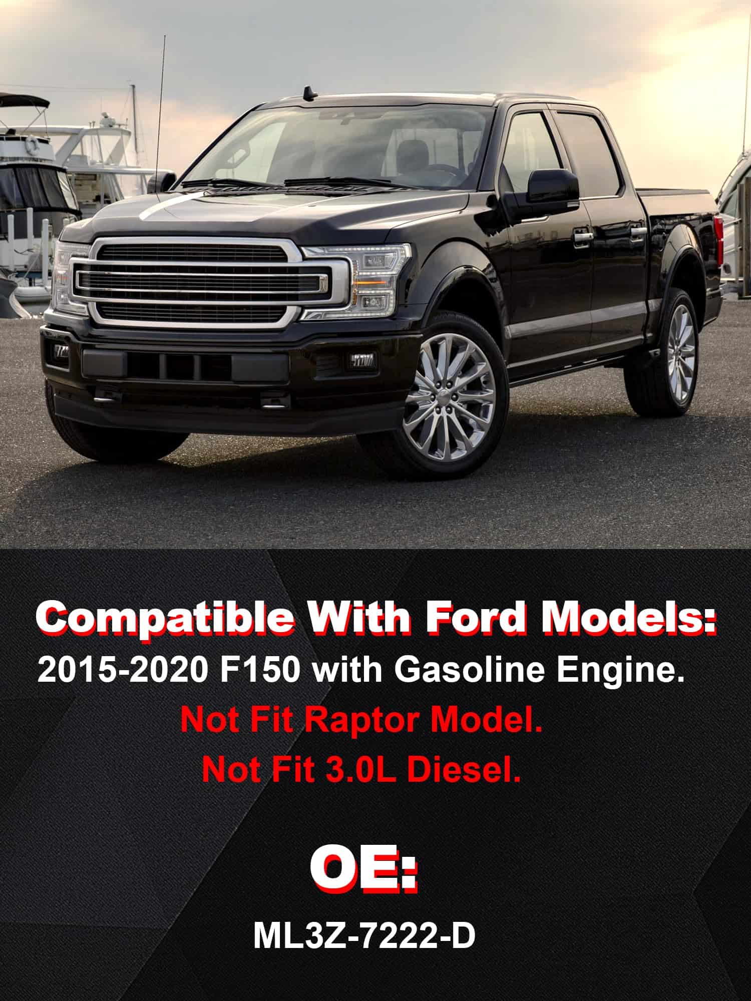 Cubierta de tablero de motor Xongjojo ML3Z-7222-D - Imagen 3