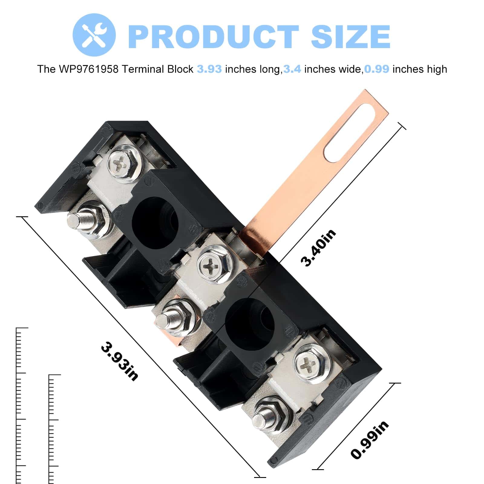 Bloque Terminal de Horno WP9761958, Reemplaza a 5303935238 - Imagen 4