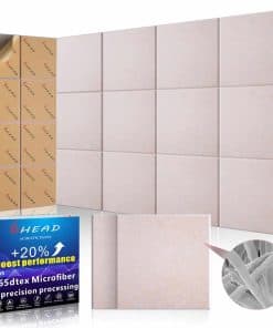 Paneles Acústicos de Microfibra BSHEAD 10 pcs 165dtex ?