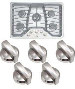 5PCS WB03X25796 Perilla de la Estufa de Gas se Ajusta para