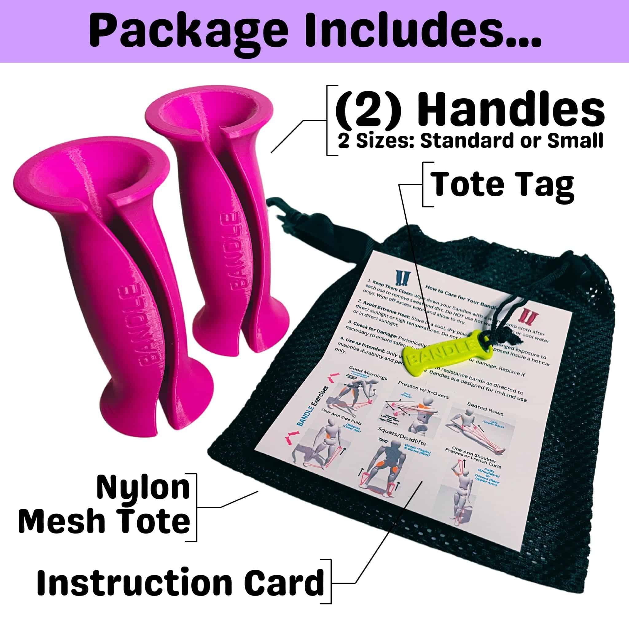 Manijas de Banda de Resistencia Ergonómica Bandles® | - Imagen 7