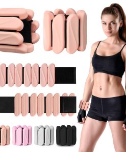 Pesas de Muñeca, Paquete de 2 Pesas de -Rosa Carne