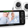 Monitor de bebé de video HelloBaby con pantalla IPS grande