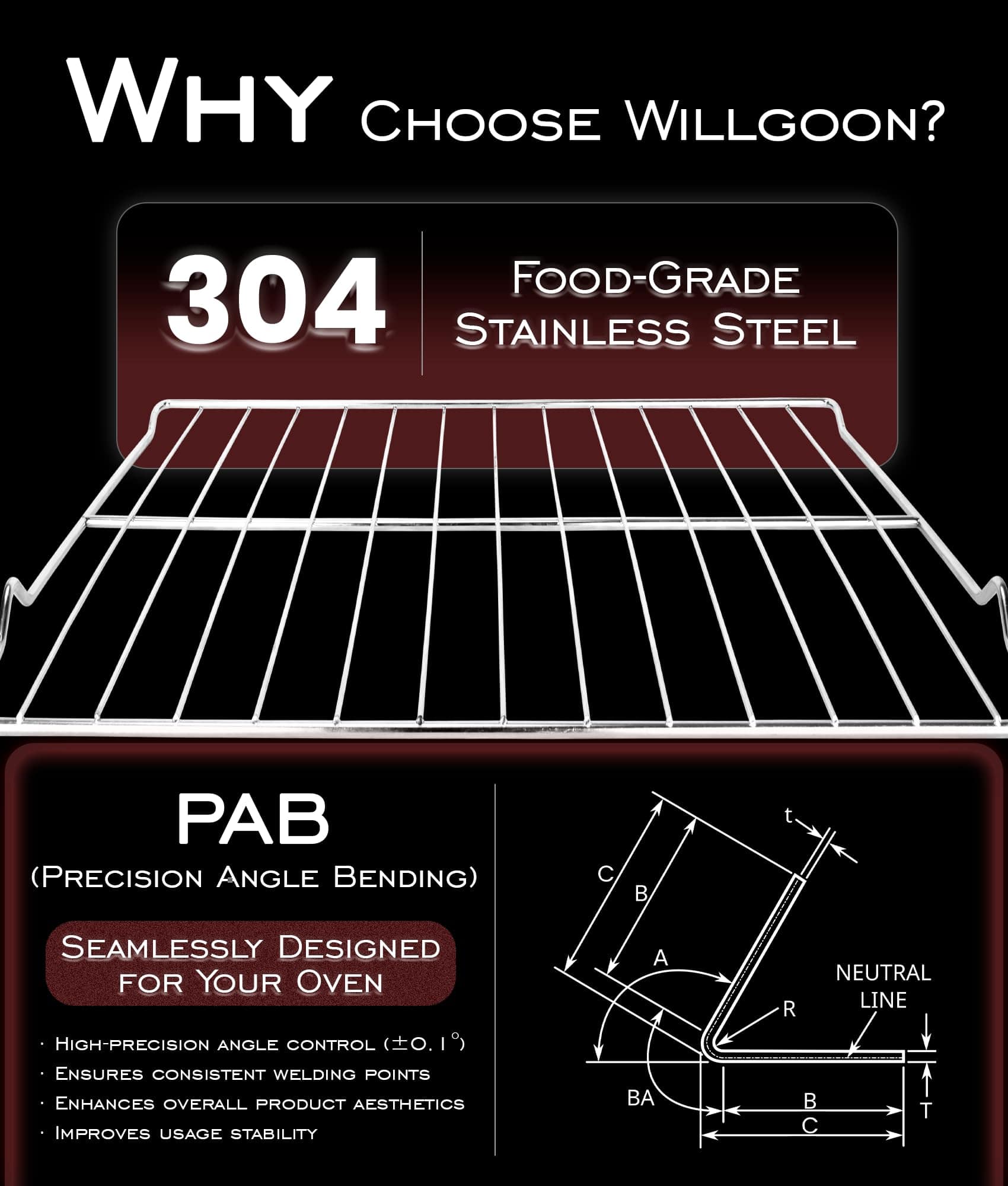 Nuevo Estante de Horno Mejorado W10256908 para Reemplazo de - Imagen 5