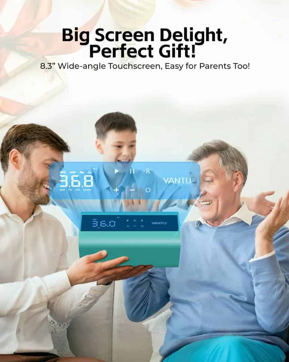 Inflador de neumáticos YANTU inalámbrico con doble cilindro - Imagen 5