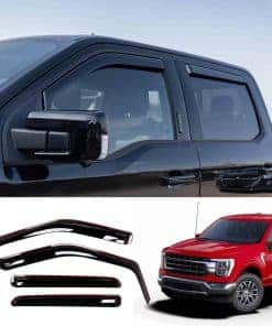 Viseras de lluvia de visera extendida Maxzina compatibles