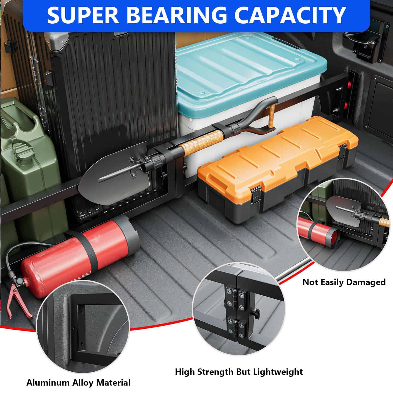 Divisor de Cama de Camioneta SZYANG Compatible con - Imagen 7