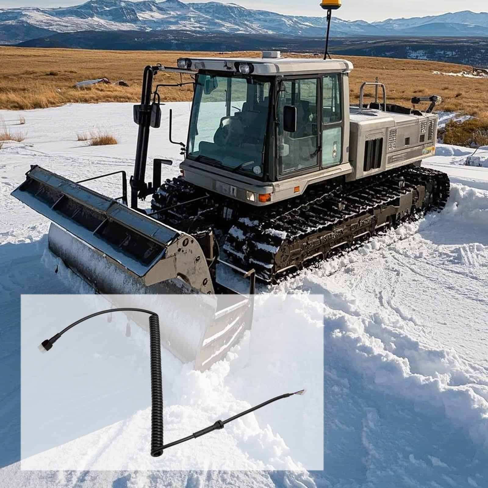 Control de pala de nieve de mano ninawesome 96437 Cable de - Imagen 5