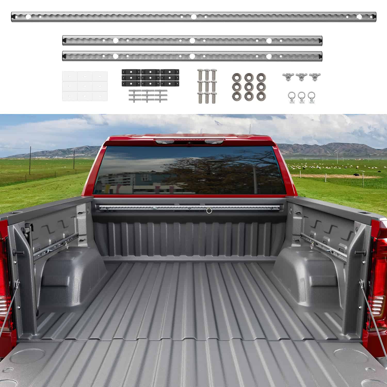 Sistema de barandas para rieles de senderos SZYANG