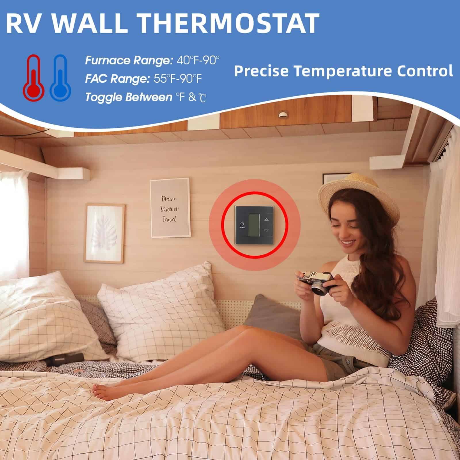 Termostato de Pared de Zona Única YJNAUPAI 3316250.712 RV - Imagen 6