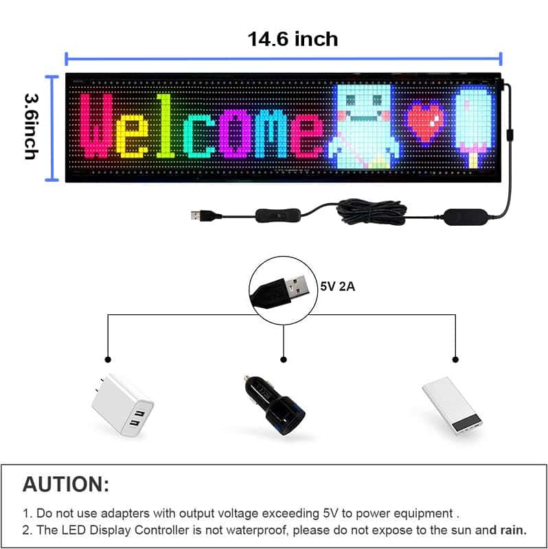 Letrero LED para Coche - Luz Flexible de Ojos de Diablo - Imagen 6