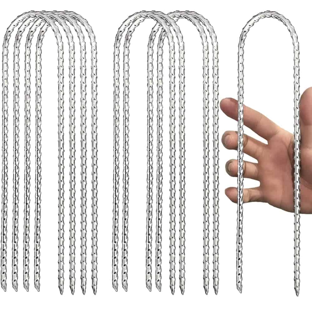 Estacas de Trampolín NotiGat 12" Anclajes de Alta