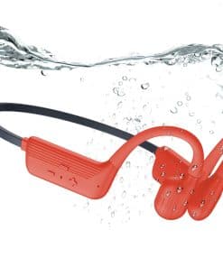 Audífonos de natación KOPIDOE, IP68 -Naranja