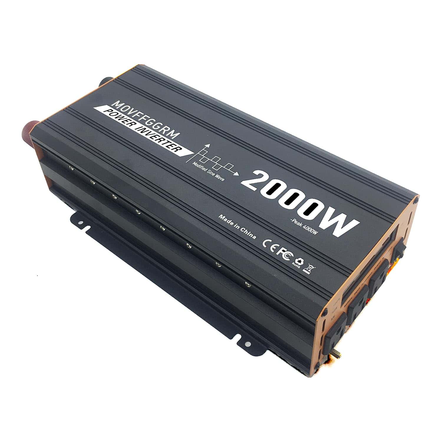 Conversor de Corriente de 2000 Vatios, Convertidor de 12V