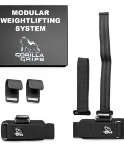 Vendas de muñeca Gorilla Grips para levantamiento de pesas