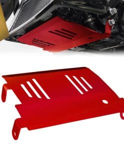 Protector de cárter rojo para Harley Touring, Road Glide,