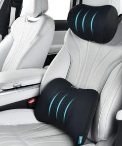 FLORICH Cojín de Soporte Lumbar y Cojines Cervicales para