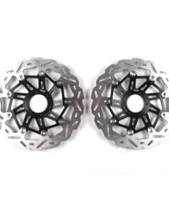 Discos de freno delanteros flotantes compatibles con Honda