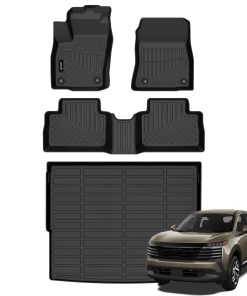 Juego de Tapetes para Piso del Coche y Forro de Carga para
