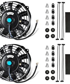 Ventilador de Radiador Delgado MuHize de 7 Pulgadas - Kit