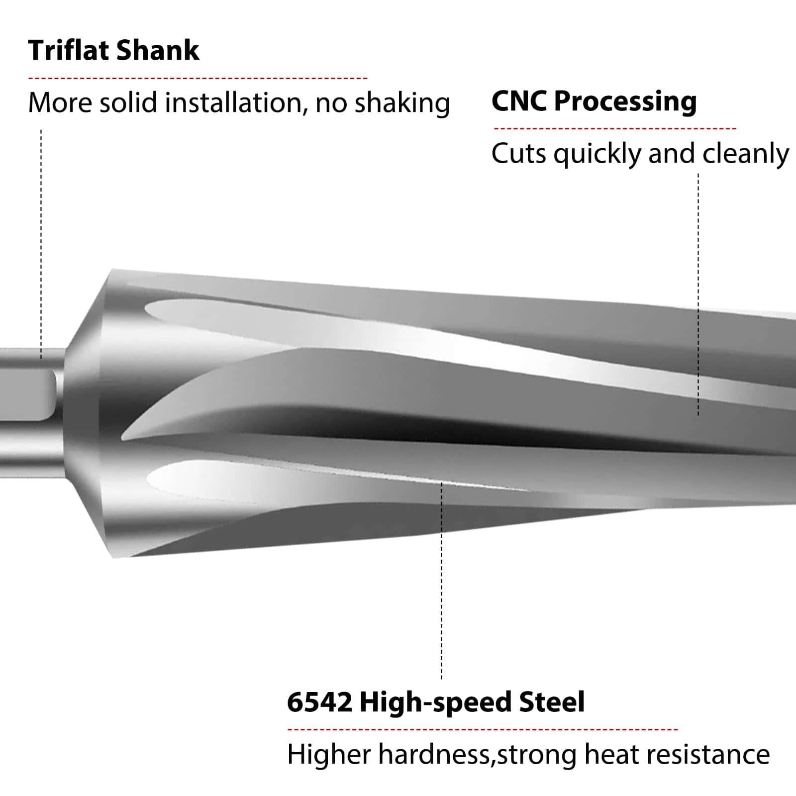 Escariador cónico de junta de rótula de 7 grados Joytrace - Imagen 4