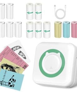 Impresora Portátil Geyrut Mini, Impresora Térmica sin