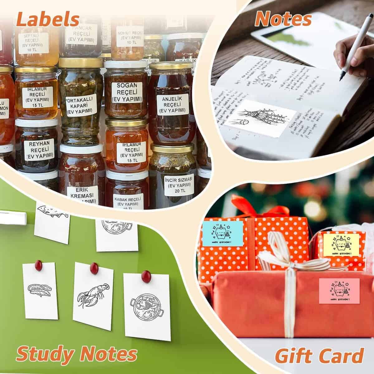 Impresora Portátil Geyrut Mini Impresora Térmica, Impresora - Imagen 8