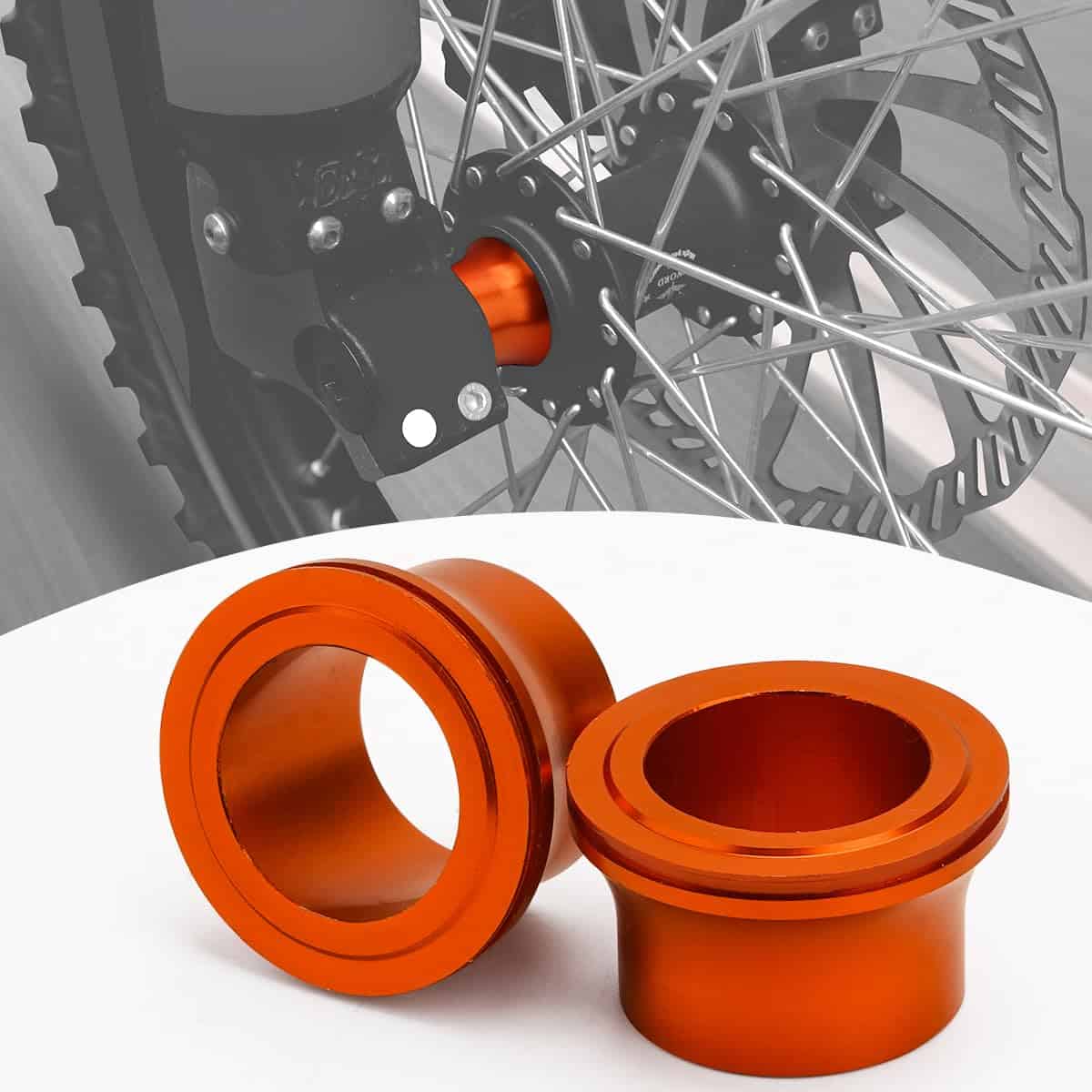 Espaciador de buje del eje delantero YIBEICO para Talaria