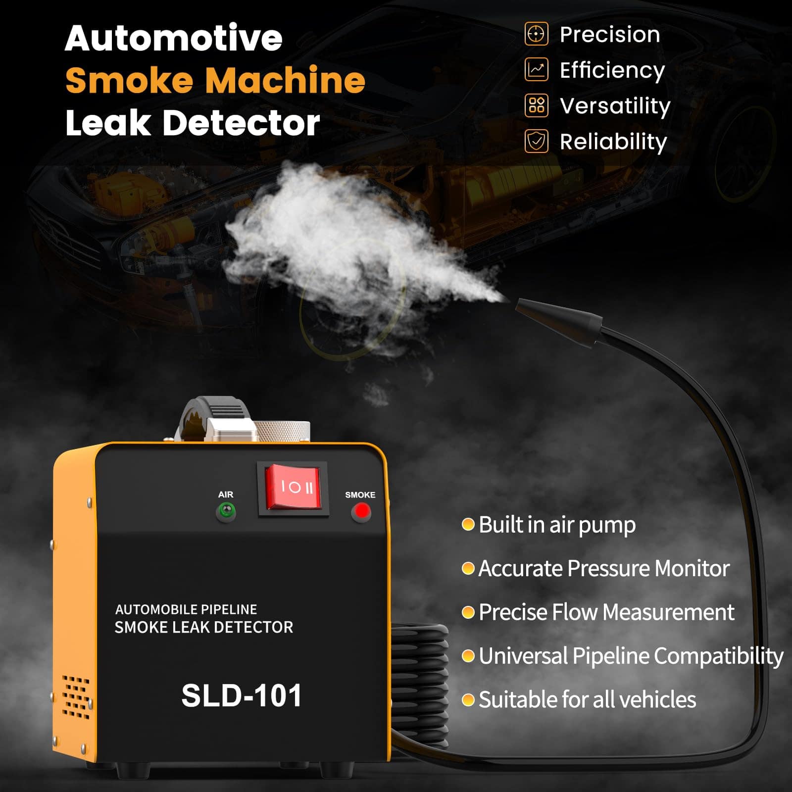 Máquina de Humo para Detección de Fugas Automotriz con - Imagen 5