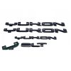 Kit de 4 piezas Emblema de Letras Yukon SLT 3D Insignia de
