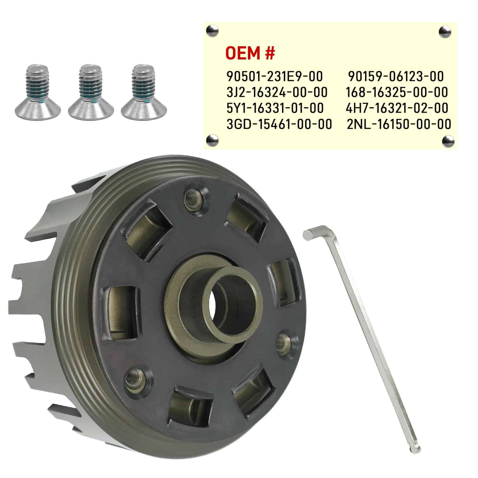 Kit de Embrague & Cesta de Embrague CNC Billet Compatible - Imagen 3