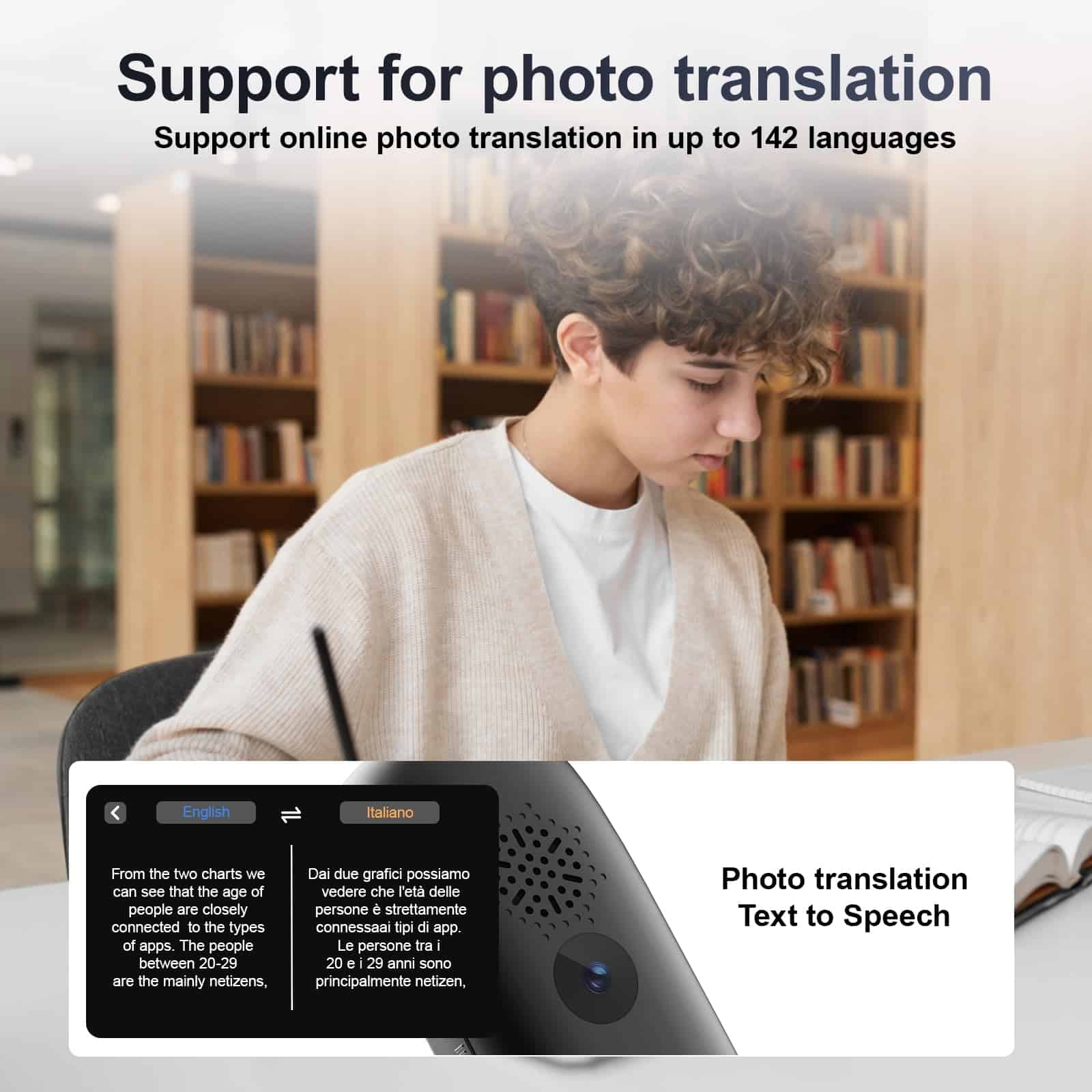 Pluma lectora de escáner para OCR Digital 142 idiomas - Imagen 5