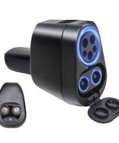 Adaptador de carga Upgraded 2In1 CCS & J1772 a Tesla para