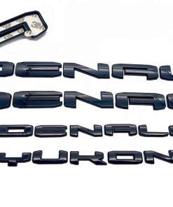 Juego de 4 Emblemas Denali Yukon para Defensa Puerta