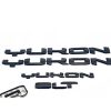 Kit de 4 piezas de Emblemas Letras Yukon SLT 3D Adhesivo de