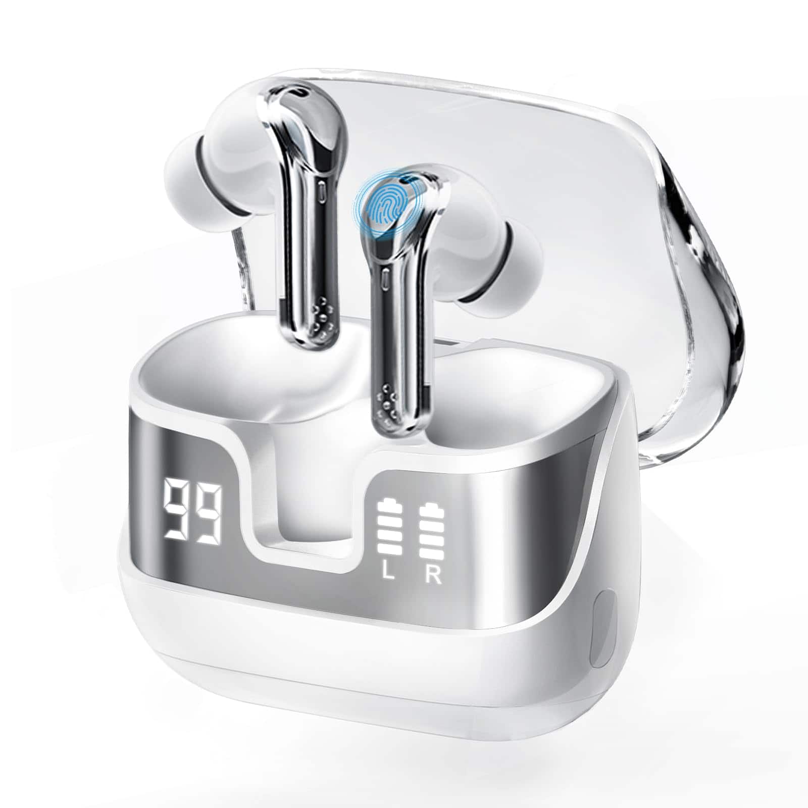 Audífonos Traductores de Idiomas, Audífonos -Blanco