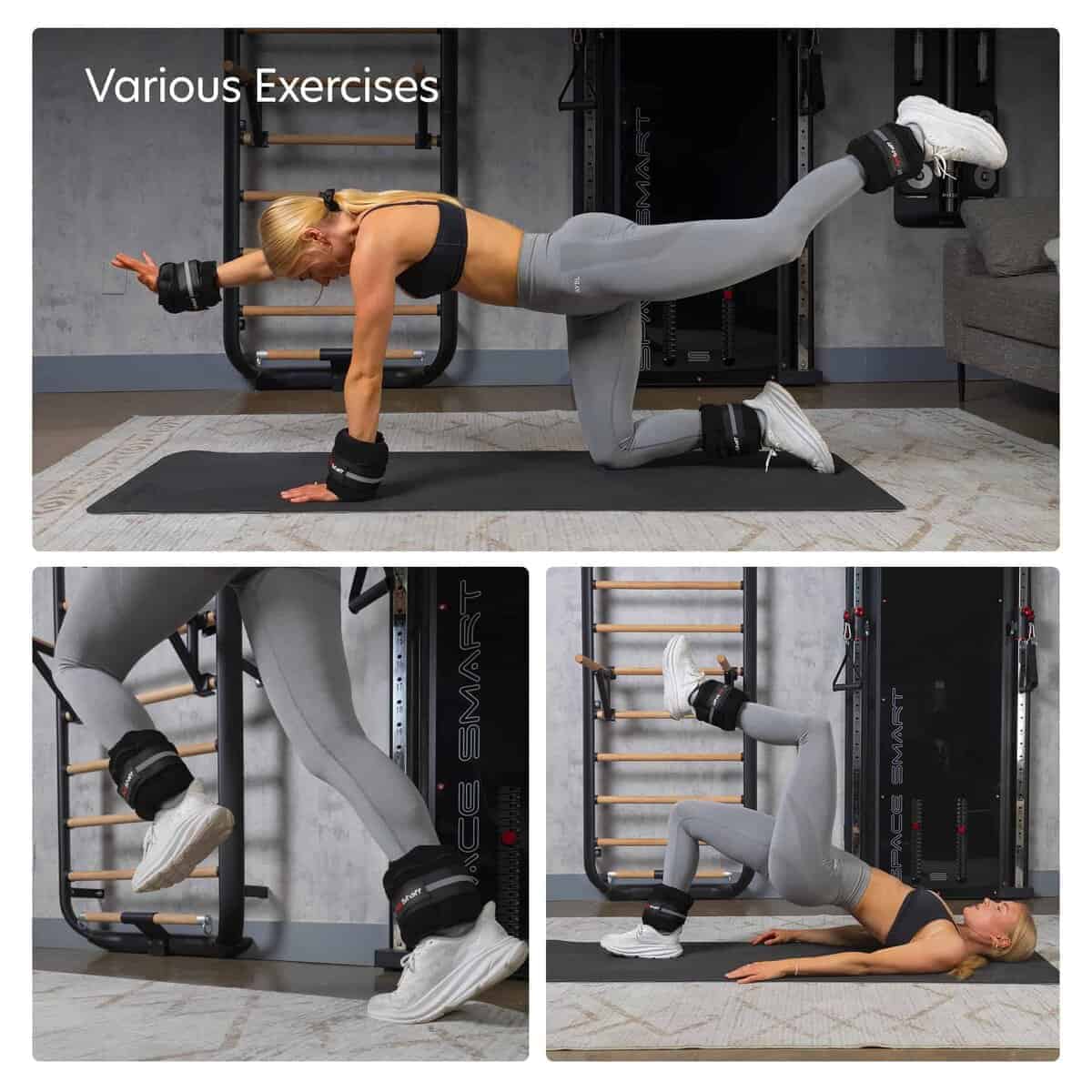 Pareja de Pesas de Tobillo Ajustables AmStaff Fitness 1 Par - Imagen 8