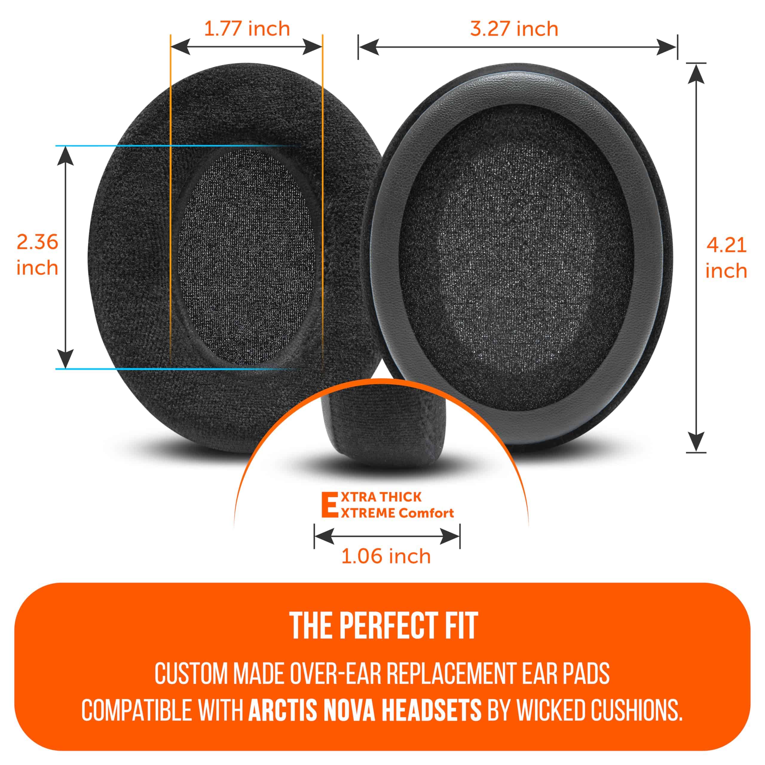 Almohadillas WC StealthZ Arctis Nova - Orientadas a FPS - Imagen 7