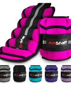 Pareja de Pesas de Tobillo Ajustables AmStaff Fitness 1 Par