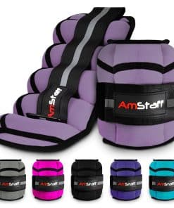 Pesas de Tobillo Ajustables AmStaff Fitness 1 -Lavanda