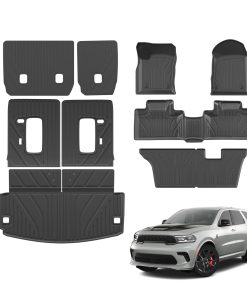 Tapetes para piso Dattumar compatibles con Dodge Durango 7