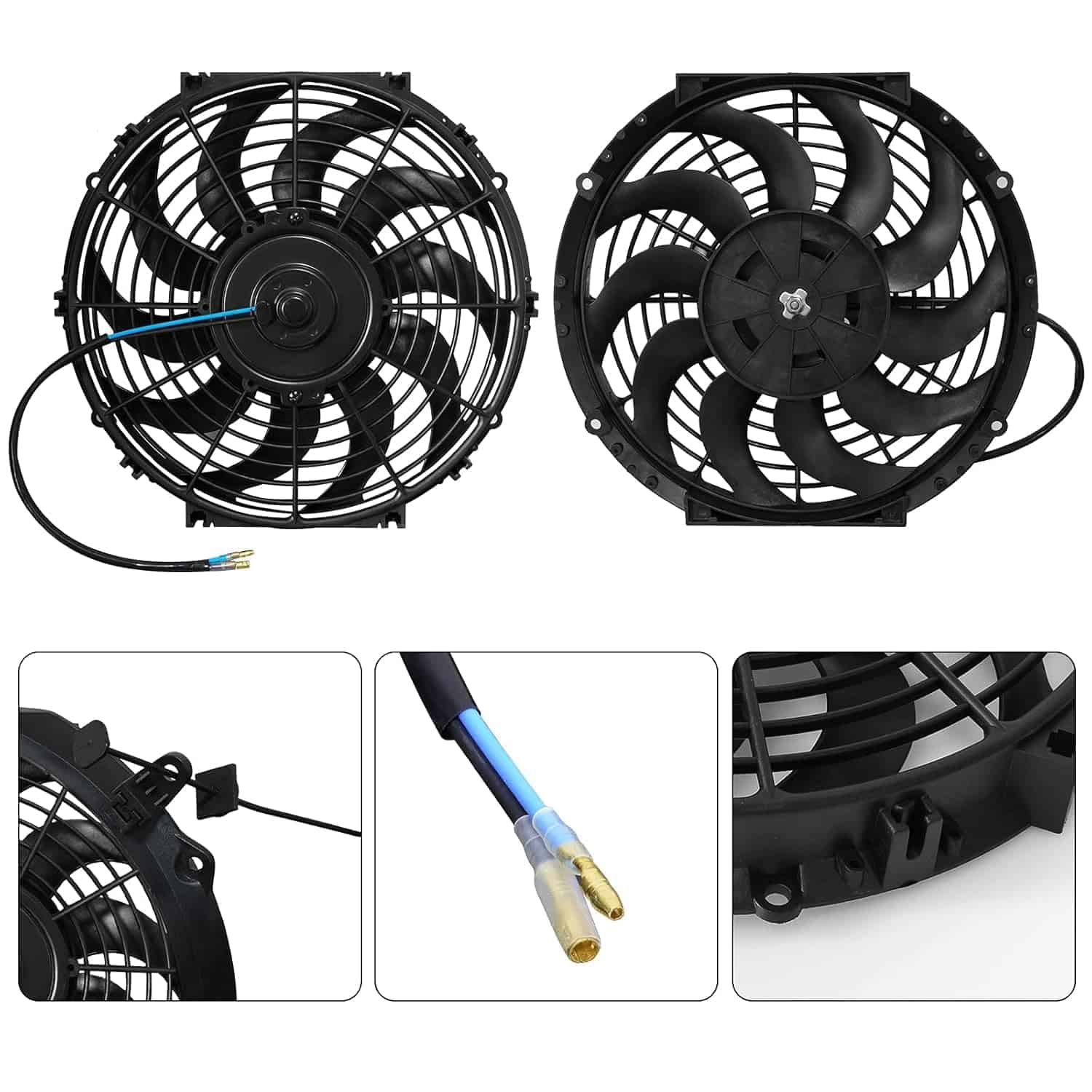 Ventilador de enfriamiento del radiador eléctrico Mupera - - Imagen 4