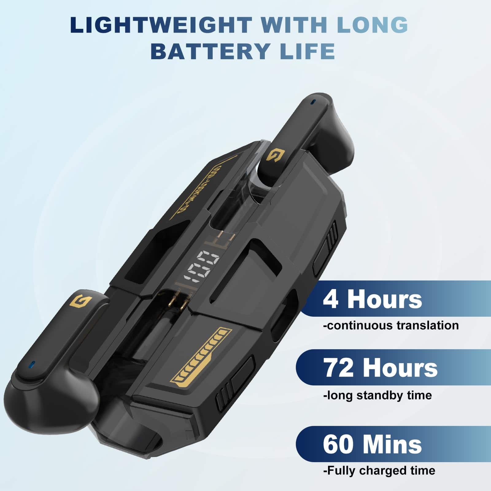 Mozeyerh Ai Language Translator Earbuds, 150 Idiomas - Imagen 8